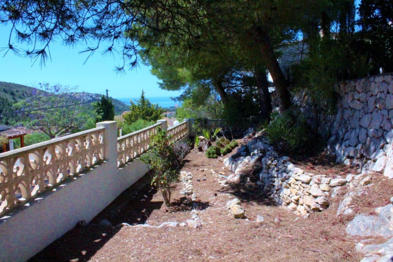 La Madrugada - Luxury Moraira Villa With Sea Views And Private Heated Pool ภายนอก รูปภาพ