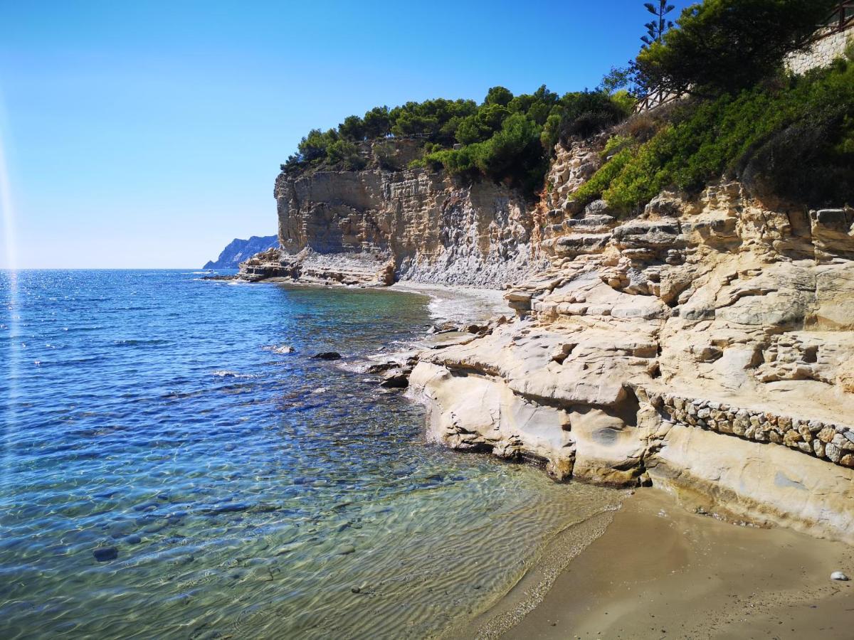 La Madrugada - Luxury Moraira Villa With Sea Views And Private Heated Pool ภายนอก รูปภาพ