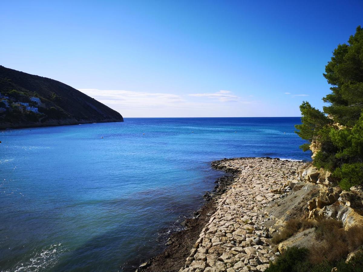 La Madrugada - Luxury Moraira Villa With Sea Views And Private Heated Pool ภายนอก รูปภาพ