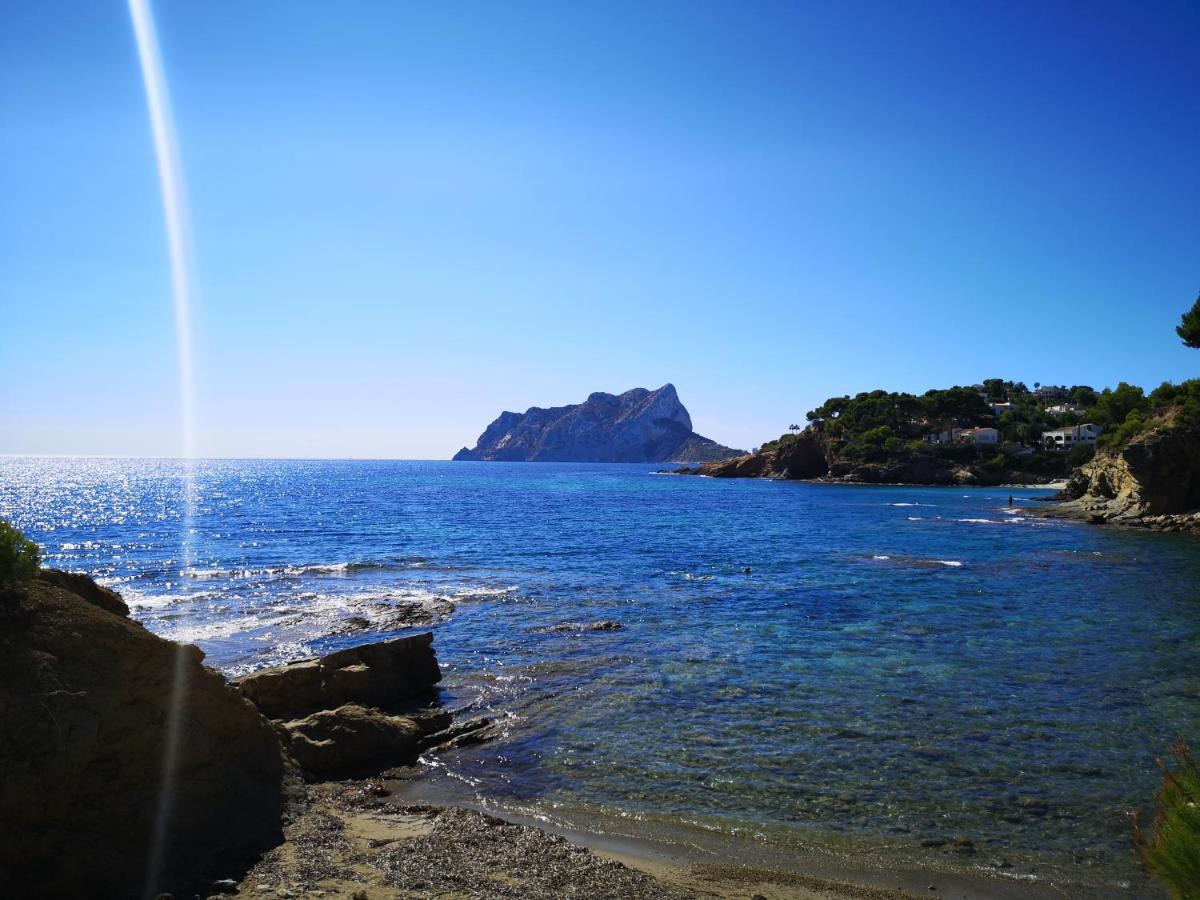 La Madrugada - Luxury Moraira Villa With Sea Views And Private Heated Pool ภายนอก รูปภาพ