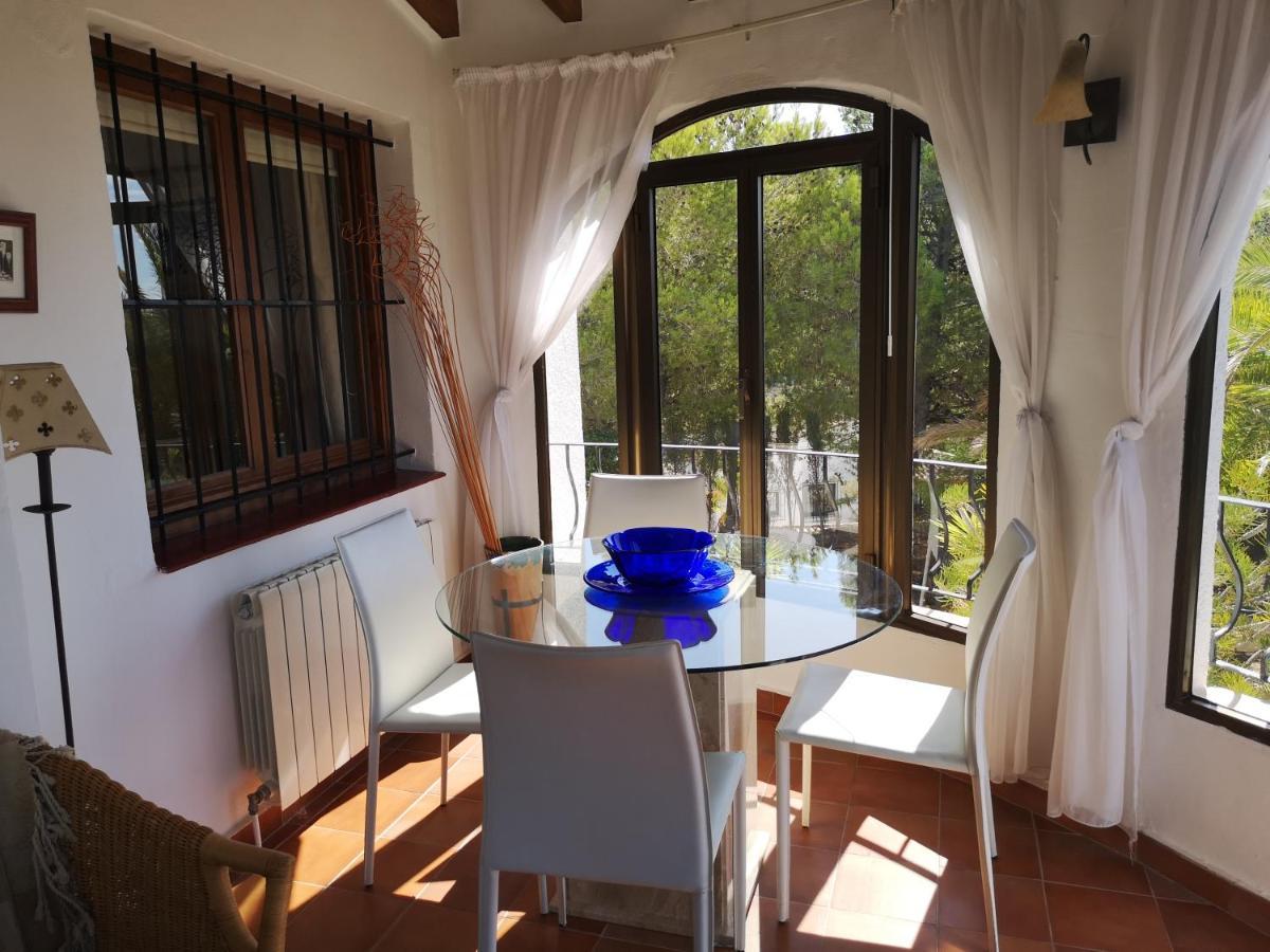 La Madrugada - Luxury Moraira Villa With Sea Views And Private Heated Pool ภายนอก รูปภาพ