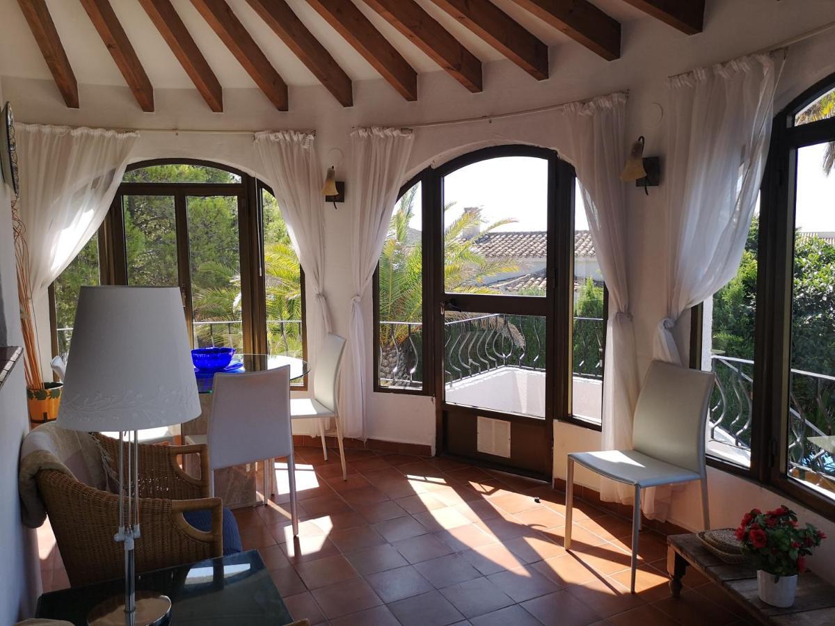 La Madrugada - Luxury Moraira Villa With Sea Views And Private Heated Pool ภายนอก รูปภาพ