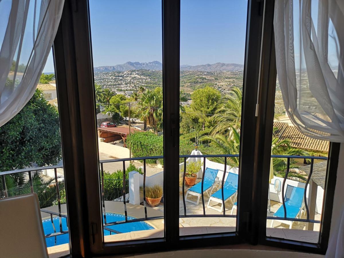 La Madrugada - Luxury Moraira Villa With Sea Views And Private Heated Pool ภายนอก รูปภาพ