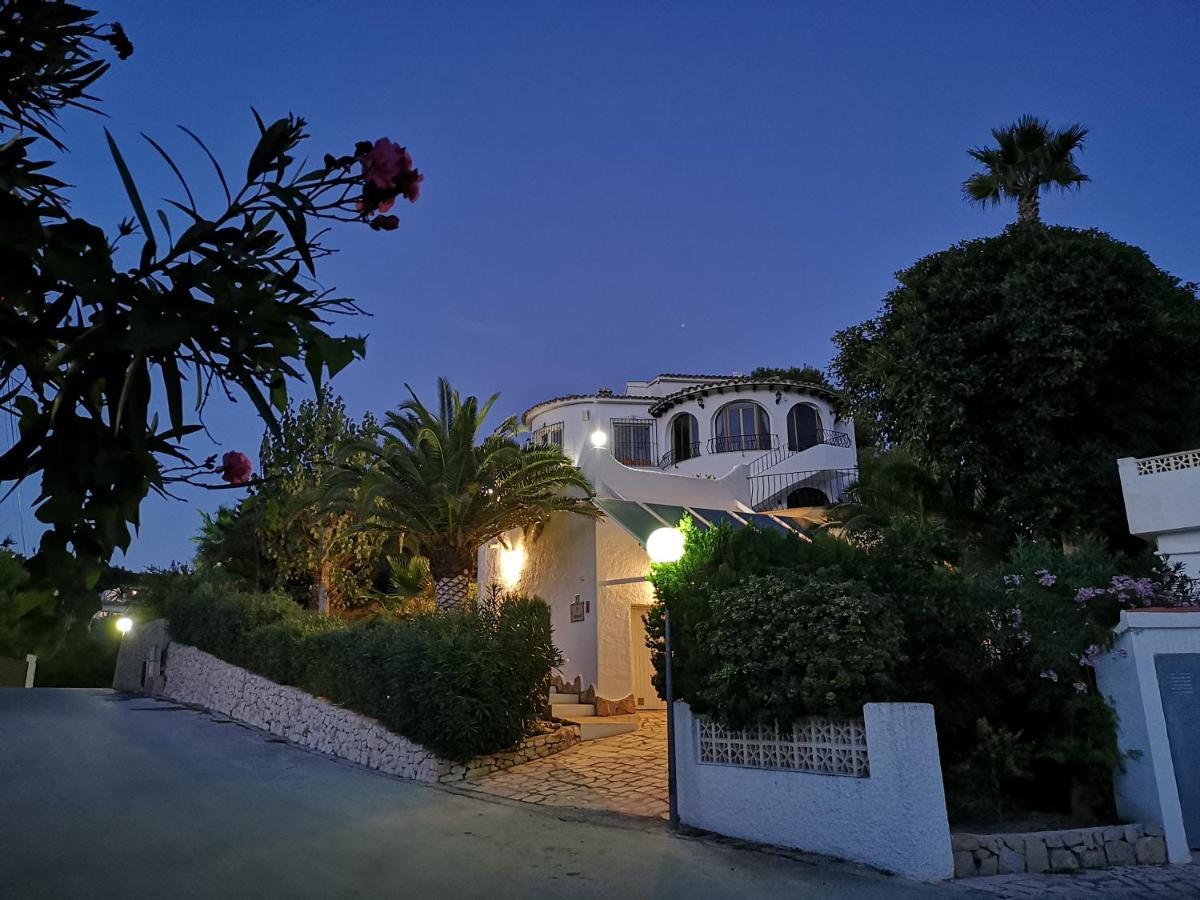 La Madrugada - Luxury Moraira Villa With Sea Views And Private Heated Pool ภายนอก รูปภาพ